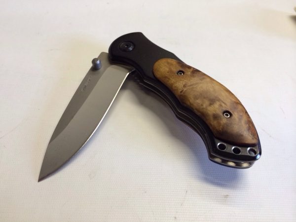 Bozeman Folding Pocket Knife With Wooden Frame - Image 4