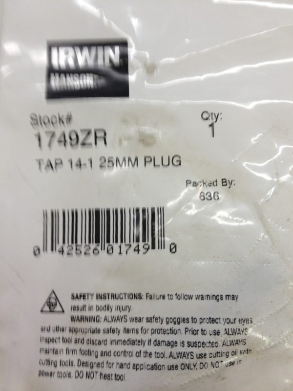 Irwin Tap 14-1.25MM Plug - Image 4