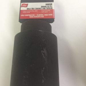 LISLE 39650 Toyota axle nut socket 39 mm 1/2" drive 12 point