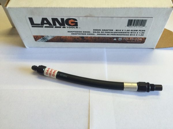 Lang TU-15-22A Diesel Adapter Glow Plug M10x1.00