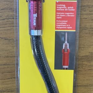 TITAN 16004 - 1/4" Flexible Magnetic Bit Holder