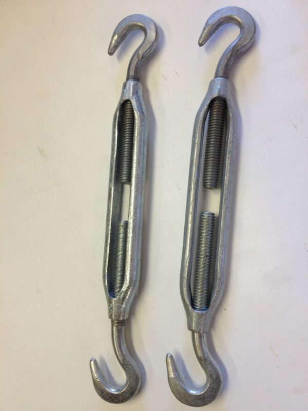 Turnbuckle Hook 1/2" 2 Piece