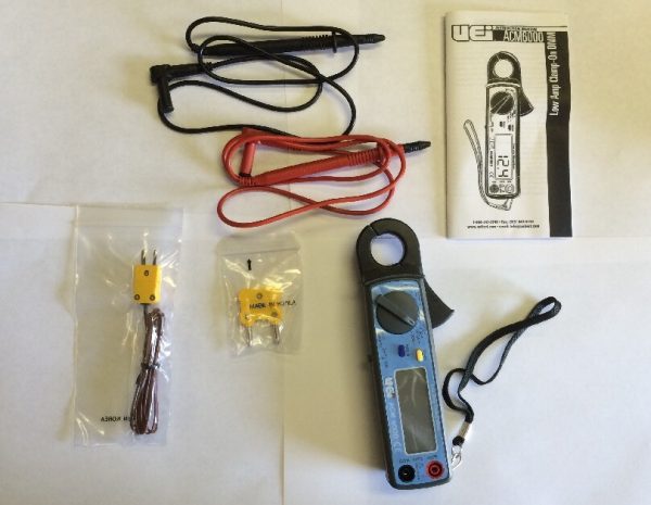 UEI ACM6000 Low Amp Clamp On DMM Multimeter - Image 4