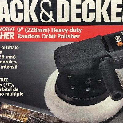 Black and Decker 9533 Automotive Heavy-Duty Random Orbit Polisher 9" (228mm)