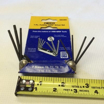 Chesco 88056 7 Piece Torx Driver Set
