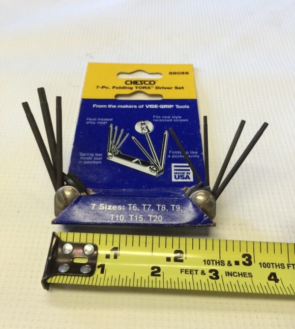Chesco 88056 7 Piece Torx Driver Set