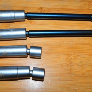 EURO Spark Plug 14 &16 mm 12 point short & long Universal Socket 4 Pcs CTA 2030