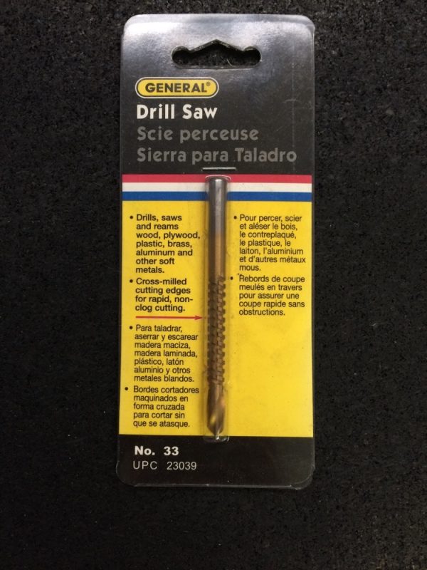 General 33 DRILL SAW