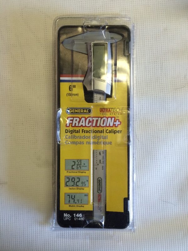 General Tool 146 Fractional Digital Caliper - Image 3
