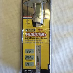 General Tool 146 Fractional Digital Caliper