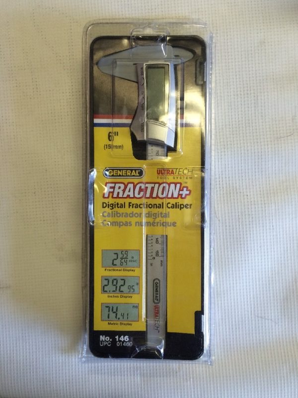 General Tool 146 Fractional Digital Caliper