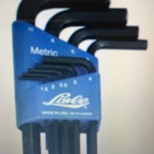 Lisle 42300 Metric Hex Kit