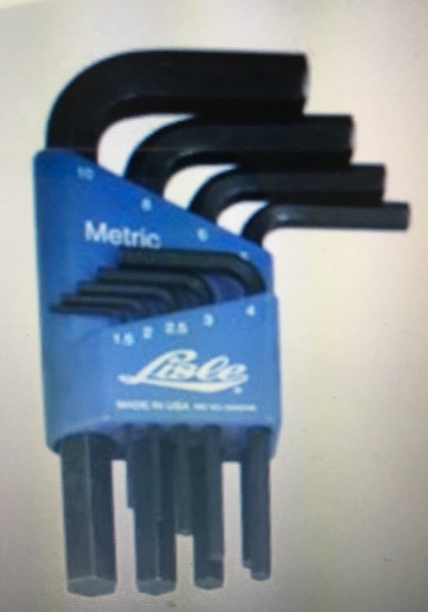 Lisle 42300 Metric Hex Kit