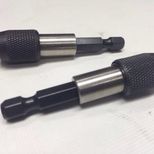 Magnetic Bit Lock Drive 2.5" Long ,1/4" Hex Shank (qty2)