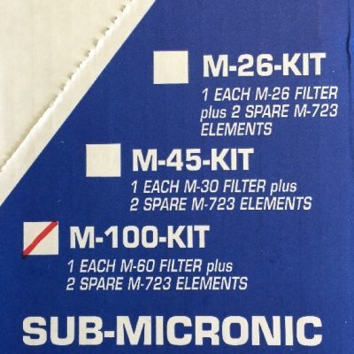 Motorguard M-100-kit Sub Micronic Clean Air Filter Kit