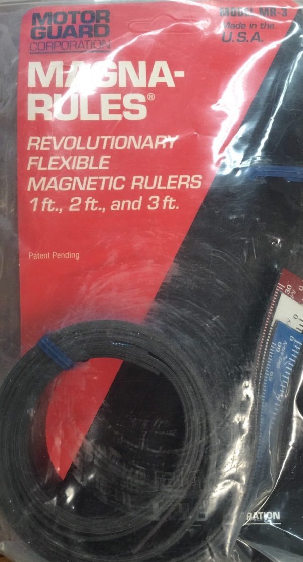 Motorguard MR3 Manga Rules Flexible Magnetic Rulers