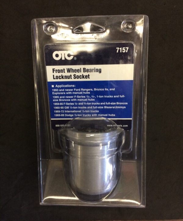 Otc7157 Front Wheel Bearing Locknut Socket