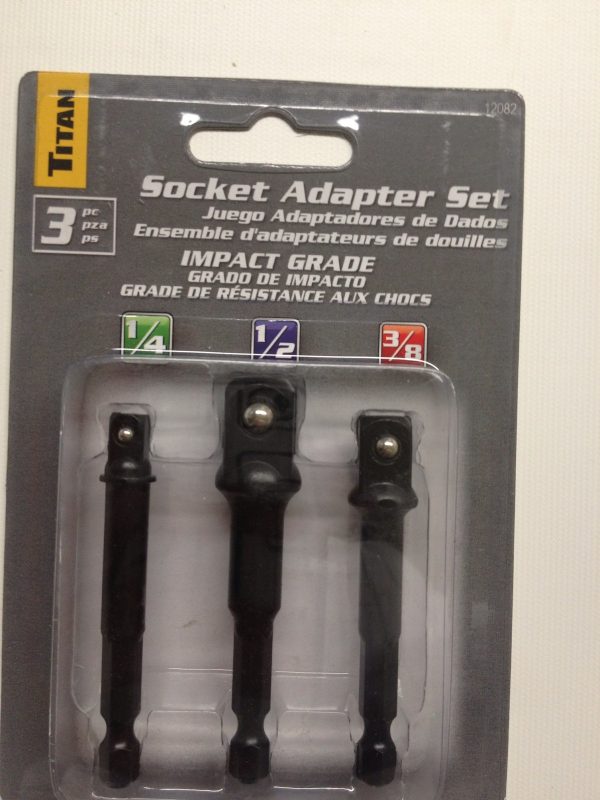 TITAN 12082 Socket Adapter Set