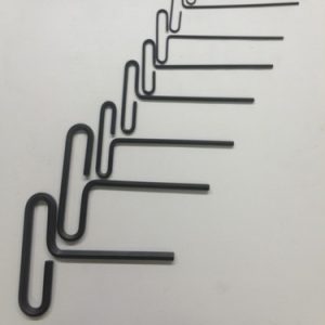 CHESCO T-Handle Hex Key Metric Set USA