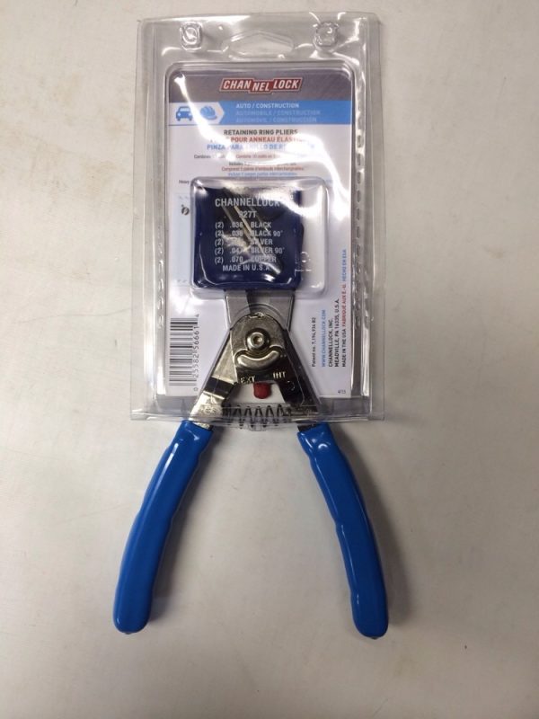 Channellock 927 8" Snap Retaining Ring Pliers Made in USA - Image 4
