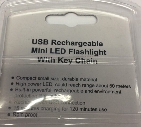 Chicago Pneumatic Usb Rechargeable Mini Led Flashlight - Image 3