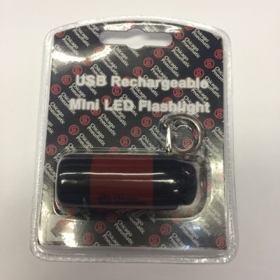 Chicago Pneumatic Usb Rechargeable Mini Led Flashlight