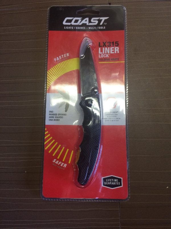 Coast LX315 Liner Lock Folding Knife