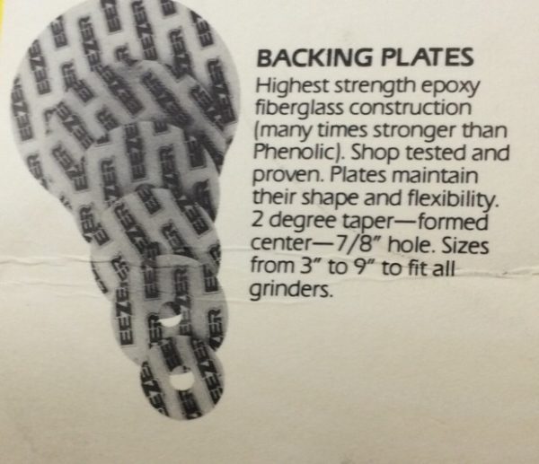 Eezer 4300 Backing Plates - Image 3