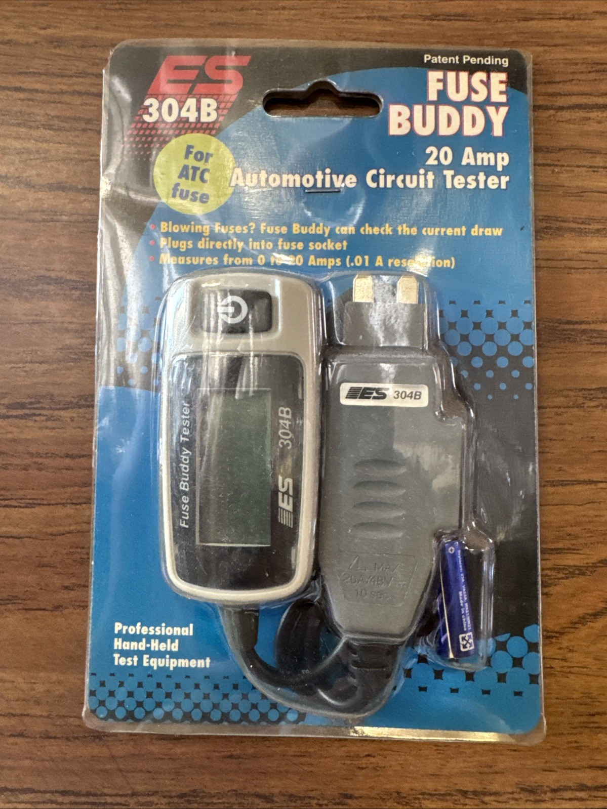 Electronic Specialties 304B 20 Amp Fuse Buddy ATC Tester - Image 2