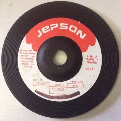 Jepson Cutting Wheel For Metal Use 7x1/4x7/8 3 Pieces
