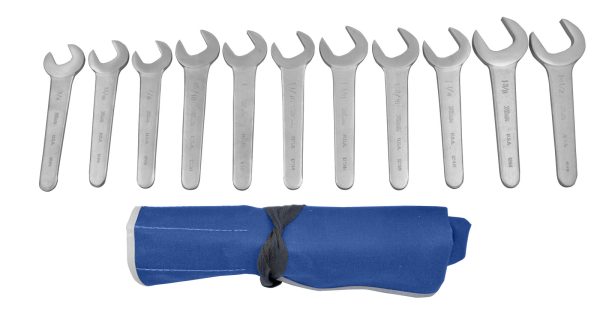MARTIN SW11KM  11 Piece Metric Chrome Service Wrench Set