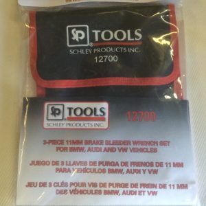 Schley 12700 3 Piece 11mm Brake Bleeder Wrench Set