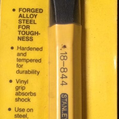 Stanely 18-844 5/8" cold chisel