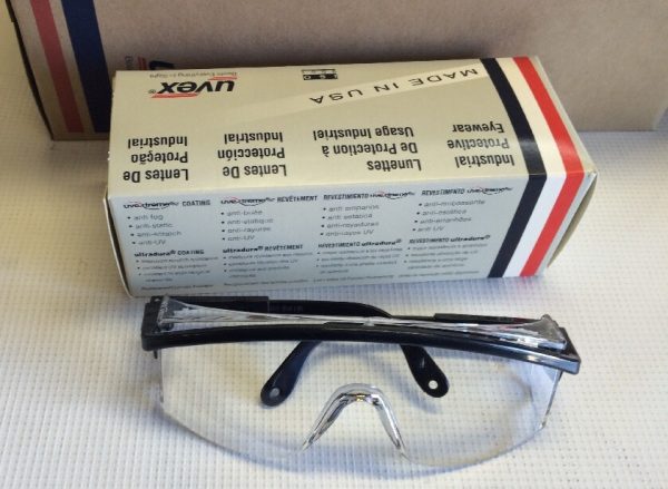 Uvex Ultra Hardcoat astrospec 3000 Black Frame 10 Piece - Image 3