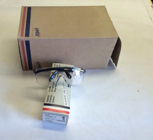 Uvex Ultra Hardcoat astrospec 3000 Black Frame 10 Piece