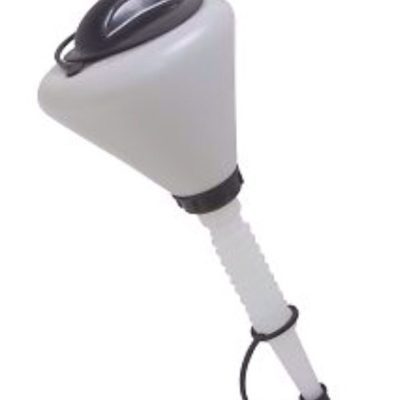 1.6 Quart Plastic Funnel with Lid and Spout Cap LIS19832 BRAND NEW!