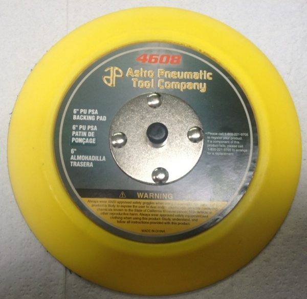 6" Backing Pad