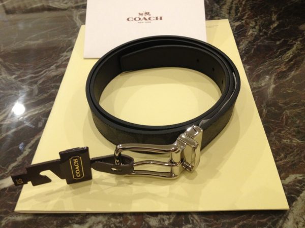 Coach F66111 Marine Belt With Coach Engraved Buckle - Image 11