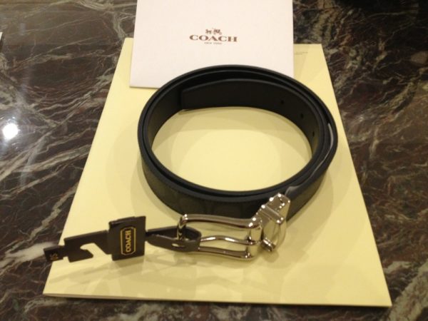 Coach F66111 Marine Belt With Coach Engraved Buckle - Image 3