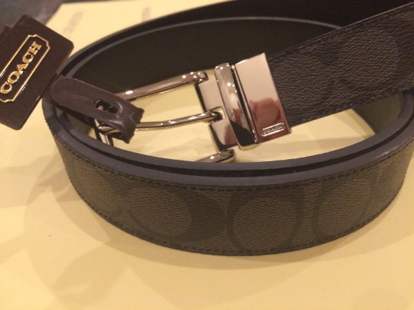 Coach F66111 Marine Belt With Coach Engraved Buckle - Image 4