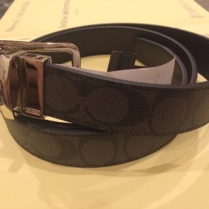 Coach F66111 Marine Belt With Coach Engraved Buckle