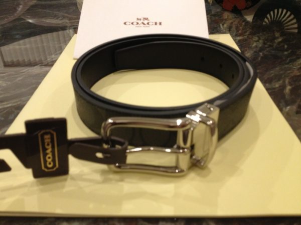 Coach F66111 Marine Belt With Coach Engraved Buckle - Image 5