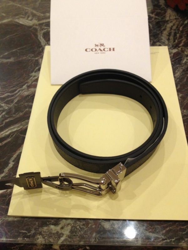 Coach F66111 Marine Belt With Coach Engraved Buckle - Image 6