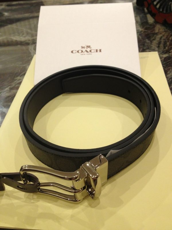 Coach F66111 Marine Belt With Coach Engraved Buckle - Image 7