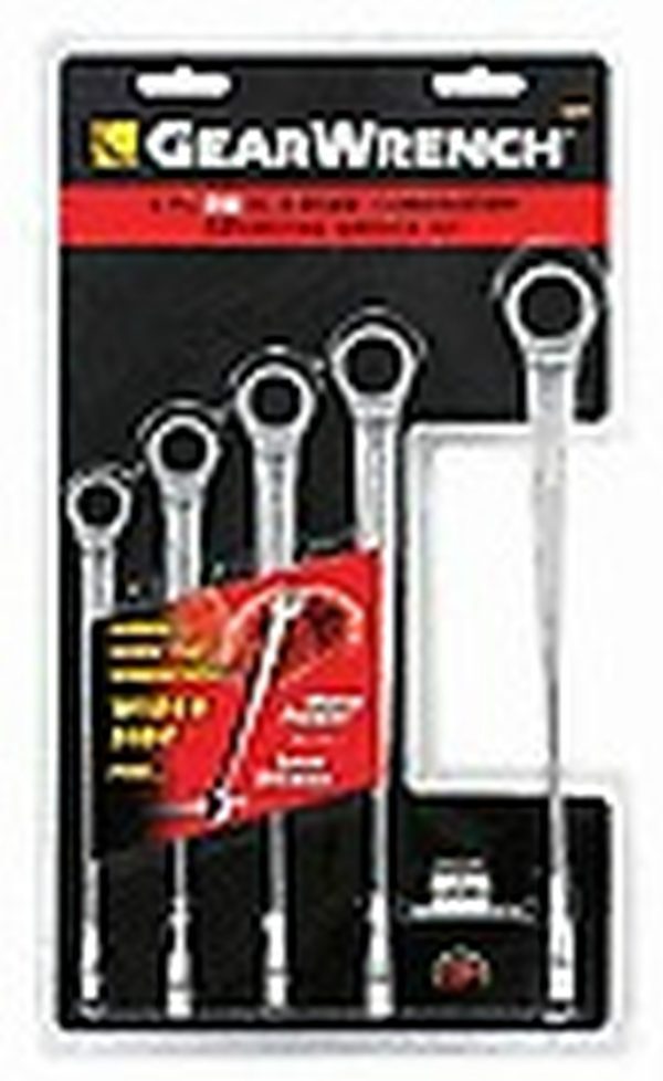 GearWrench 5pc. Met XL X-Beam Combo Wrench Set #  95554