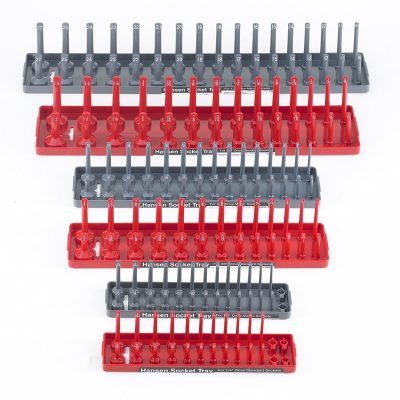 Hansen 92000 1/4 3/8 1/2 SAE METRIC SOCKET ORGANIZER