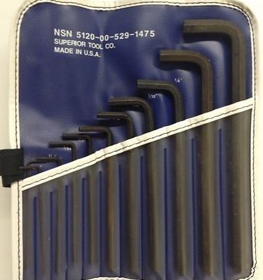 Hex Allen T Handle Set