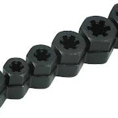 Lisle 19250  6pcs Stuck Bolt, Nut and Stud Remover Set