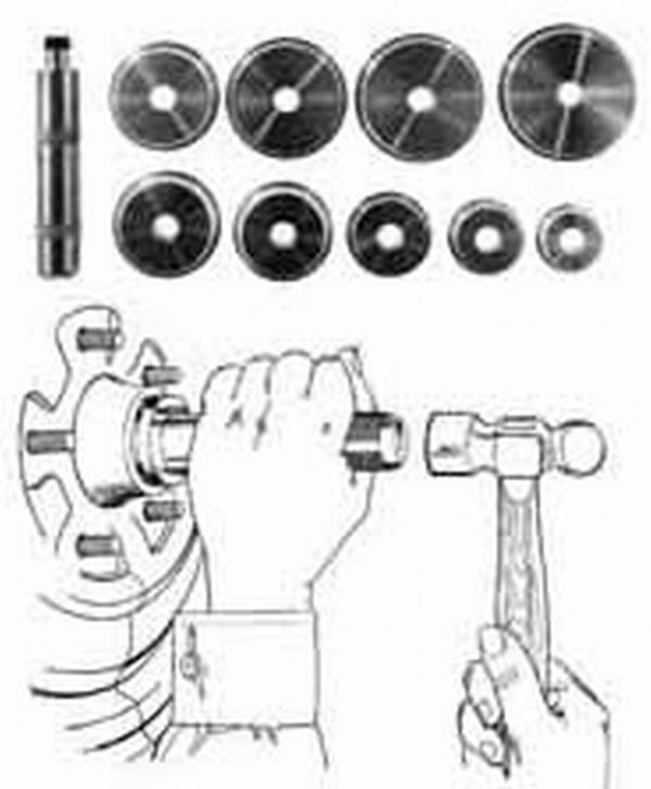 Lisle Bearing Race And Seal Driver Master Set 12980 - Image 4