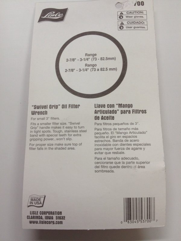 Oil Filter Wrench - Image 3